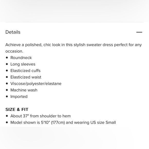 Noisy May Mottled Grey Sweater Dress With Pockets - Picture 7 of 7